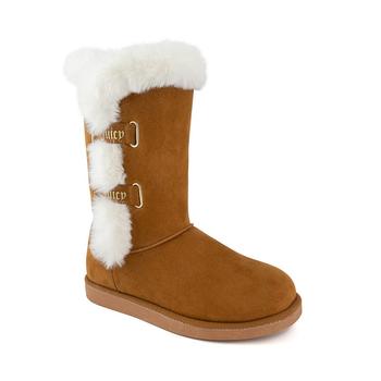 juicy couture价格, Juicy Couture | Women's Koded Faux Fur Winter Boots商品图片 