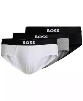 Hugo Boss | HUGO by Hugo Boss Men's 3-Pack Logo Briefs,商家Macy's,价格¥361