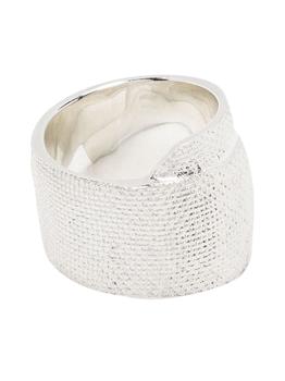 商品Ambush | Ambush Textured Wrap Ring - M / Silver,商家品牌清仓区,价格¥1234图片