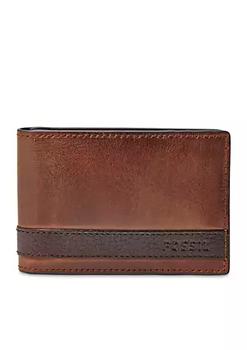 Fossil | Quinn Leather Money Clip Bifold Wallet商品图片,