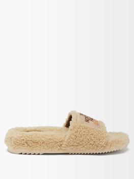 Gucci | X The North Face shearling slides商品图片,