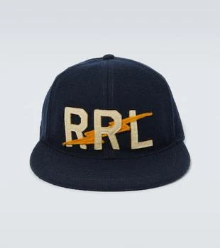 RRL | Patched cotton-blend baseball cap 独家减免邮费