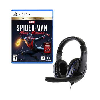 商品Playstation | Miles Morrales: Ultimate Edition Game with Universal Headset for 5,商家Macy's,价格¥716图片