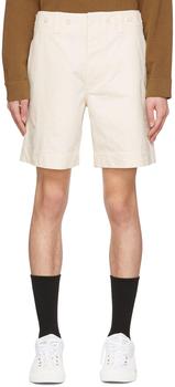 product Off-White Cotton Shorts image