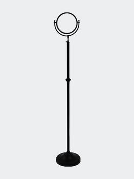 商品Allied Brass | Adjustable Height Floor Standing Make-Up Mirror 8" Diameter with 2X Magnification,商家Verishop,价格¥3124图片