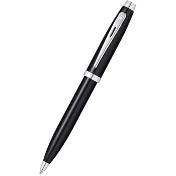 Sheaffer | Sheaffer Ballpoint Pen - 100 Glossy Black Finish Barrel with Cut-Out Clip | E2933851,商家My Gift Stop,价格¥217