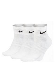 NIKE | Nike Everyday Ankle Socks (3 Pairs) (White)商品图片,8.6折