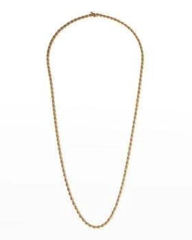 NM Estate | Yellow Gold Twist Chain Necklace, 33"L,商家Neiman Marcus,价格¥52309