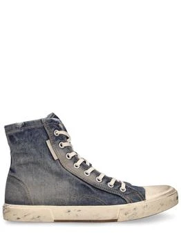 Balenciaga | Paris 90's Denim High Top Sneakers,商家LUISAVIAROMA,价格¥6368