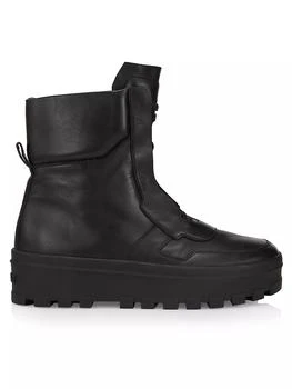 推荐Ekon Leather Lug-Sole Boots商品