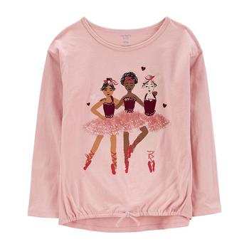 Carter's | Big Girls Ballerina Jersey T-shirt商品图片,5折