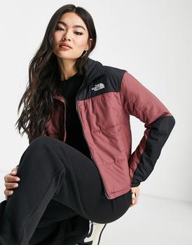 The North Face | The North Face Gosei puffer jacket in pink and black Exclusive at ASOS商品图片,7.5折