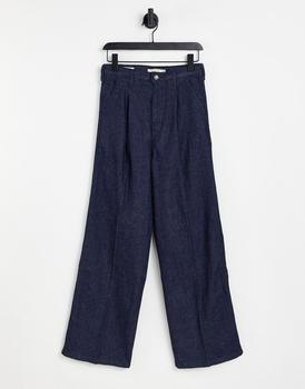 时尚levis男装, Levi's | Levi's x Felix pleat high loose jean in blue商品图片 5.4折