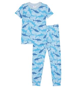 商品esme | Crew Short Sleeve Top & Pants Set (Big Kids),商家Zappos,价格¥341图片