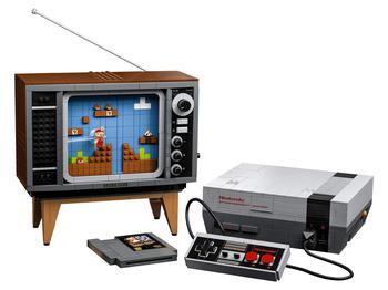 LEGO | LEGO Nintendo Entertainment System 71374 Building Kit; Creative Set for Adults; Build Your Own LEGO NES and TV, New 2021商品图片,独家减免邮费