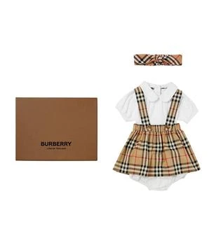 Burberry | Playsuit, Skirt and Headband Set (1-18 Months),商家Harrods,价格¥3824