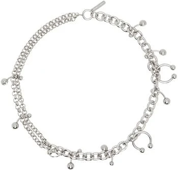 Justine Clenquet | Silver Holly Necklace,商家SSENSE,价格¥1521