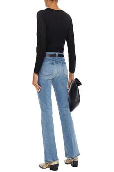J Brand | Sallie faded mid-rise bootcut jeans商品图片,5折