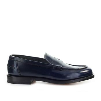 DOUCAL'S | Doucal'S Mens Blue Leather Loafers商品图片,满$175享8.9折, 满折