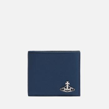 推荐Vivienne Westwood Saffiano Leather Bifold Wallet商品