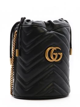 Gucci | Gucci GG Marmont Mini Quilted Bucket Bag 独家减免邮费
