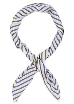 Totême | Striped cotton-blend scarf商品图片,