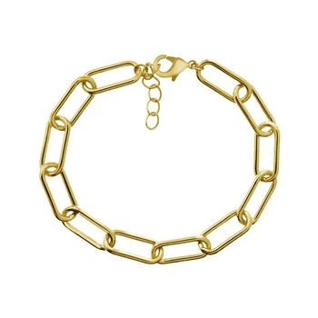And Now This | 18K Gold Plated or Silver Plated Oval Link Bracelet,商家Macy's,价格¥372