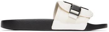 Alexander McQueen | Off-White Base Sandals商品图片,独家减免邮费
