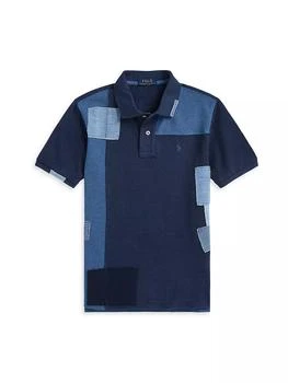Ralph Lauren | Little Boy's & Boy's Patchwork Mesh Polo Shirt,商家Saks Fifth Avenue,价格¥522