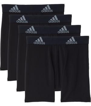 商品Adidas | Performance Boxer Briefs Underwear 4-Pack (Big Kids),商家Zappos,价格¥159图片