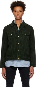 商品Green Robby Leather Jacket图片