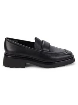 推荐Robin Apron Toe Leather Loafers商品