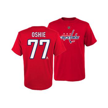 Youth Washington Capitals Player Name & Number T-Shirt - TJ Oshie,价格$24.99