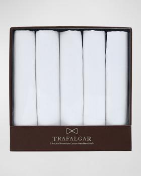 商品Men's 5-Pack Premium Cotton Handkerchiefs, Boxed Gift Set图片
