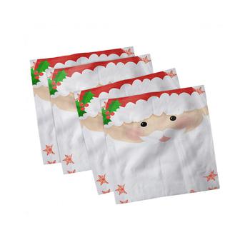 商品Christmas Set of 4 Napkins, 12" x 12"图片