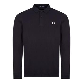 Fred Perry | Fred Perry Long Sleeve Polo - Navy商品图片,
