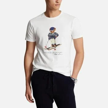 推荐Polo Ralph Lauren Men's Polo Bear Graphic Custom Slim Fit T-Shirt商品