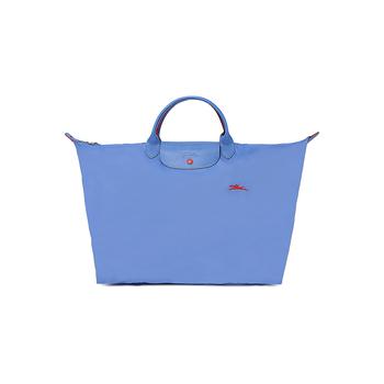 推荐珑骧 LONGCHAMP 奢侈品 女士LE PLIAGE系列大号紫蓝色尼龙旅行袋 1624 619 P23商品