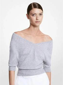 Michael Kors | Cashmere Off-The-Shoulder Sweater 3.9折起