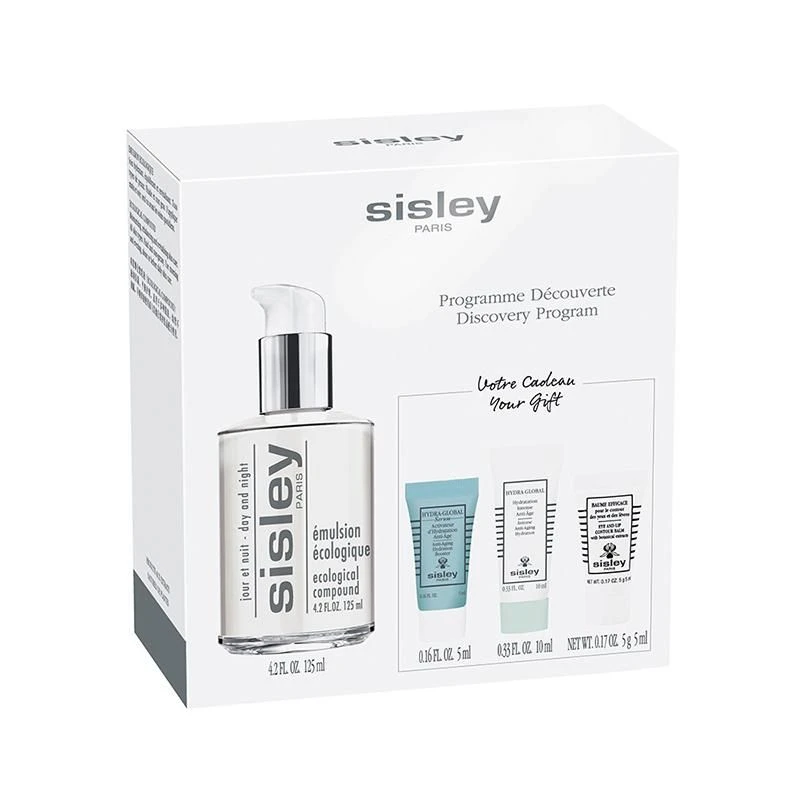 Sisley | Sisley希思黎全能乳液限量护肤套装全能乳液125ml+精华5ml+保湿乳10ml+眼唇凝露5ml 7.9折×额外9.7折, 额外九七折