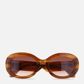推荐Vivienne Westwood Women's Round Acetate Sunglasses - Tortoise商品