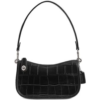 Coach | Embossed Croc Leather Swinger 20 Shoulder Bag 独家减免邮费