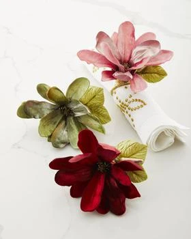 Deborah Rhodes | Plush Magnolia Napkin Ring,商家Neiman Marcus,价格¥250