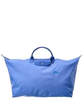 推荐Longchamp Le Pliage Green Medium Canvas & Leather Travel Bag商品