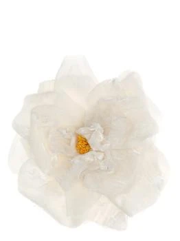 Dolce & Gabbana | Flower Brooch Jewelry White,商家Wanan Luxury,价格¥2771