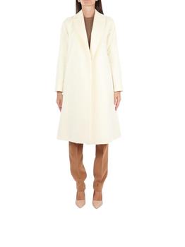 Weekend Max Mara | Max Mara Studio Women's  Beige Other Materials Coat商品图片,