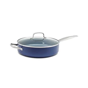 Blue Diamond | Diamond-Infused Ceramic NonStick Covered 5-Qt. Sauté Pan,商家Macy's,价格¥299