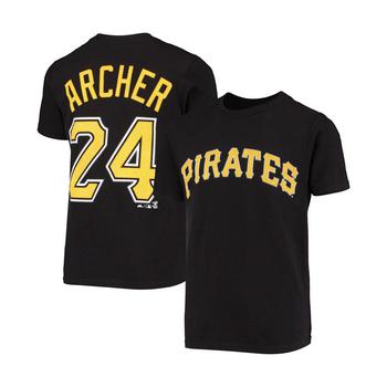 Majestic, Majestic | Youth Pittsburgh Pirates Name & Number Team T-Shirt - Chris Archer商品图片 7.2折