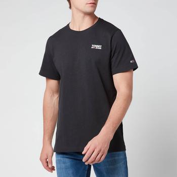 Tommy Hilfiger | Tommy Jeans Men's Regular Corporate Logo T-Shirt - Black商品图片,6.9折