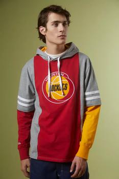 product Mitchell & Ness NBA Hooded Long Sleeve Tee image
